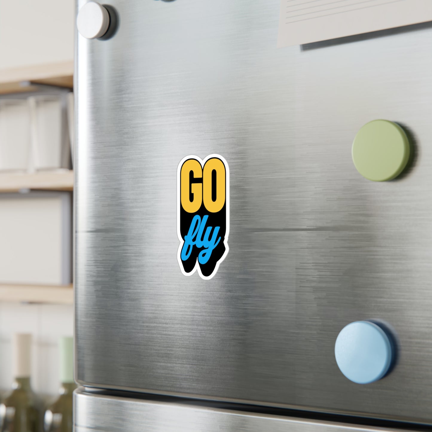 GO FLY Kiss-Cut Vinyl Decal