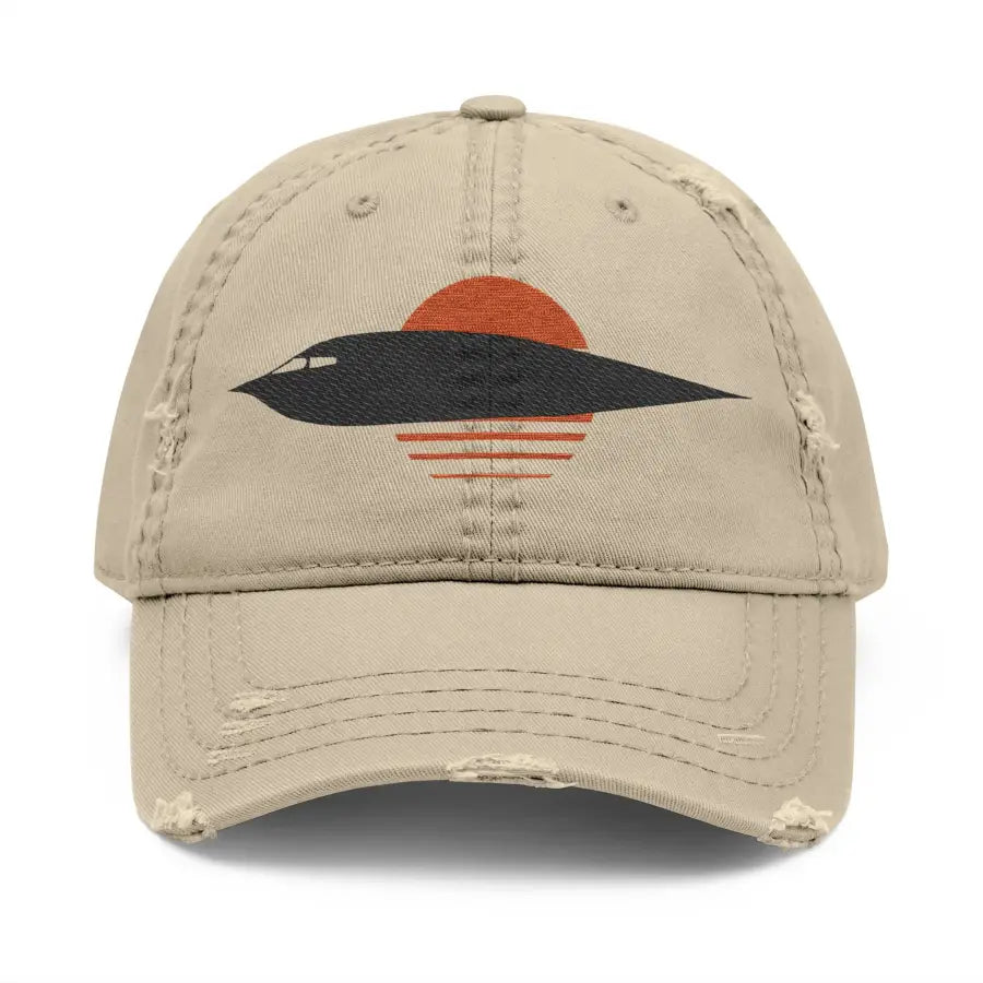 B-2 Spirit - Side Distressed Hat (Embroidery) - Hats - Gifts for pilots - Aviation apparel