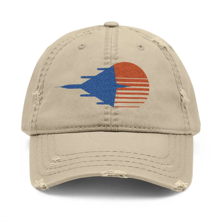 B-58 Hustler Distressed Hat (Embroidery) - Hats - Pilot gifts - WWII warbird t-shirt