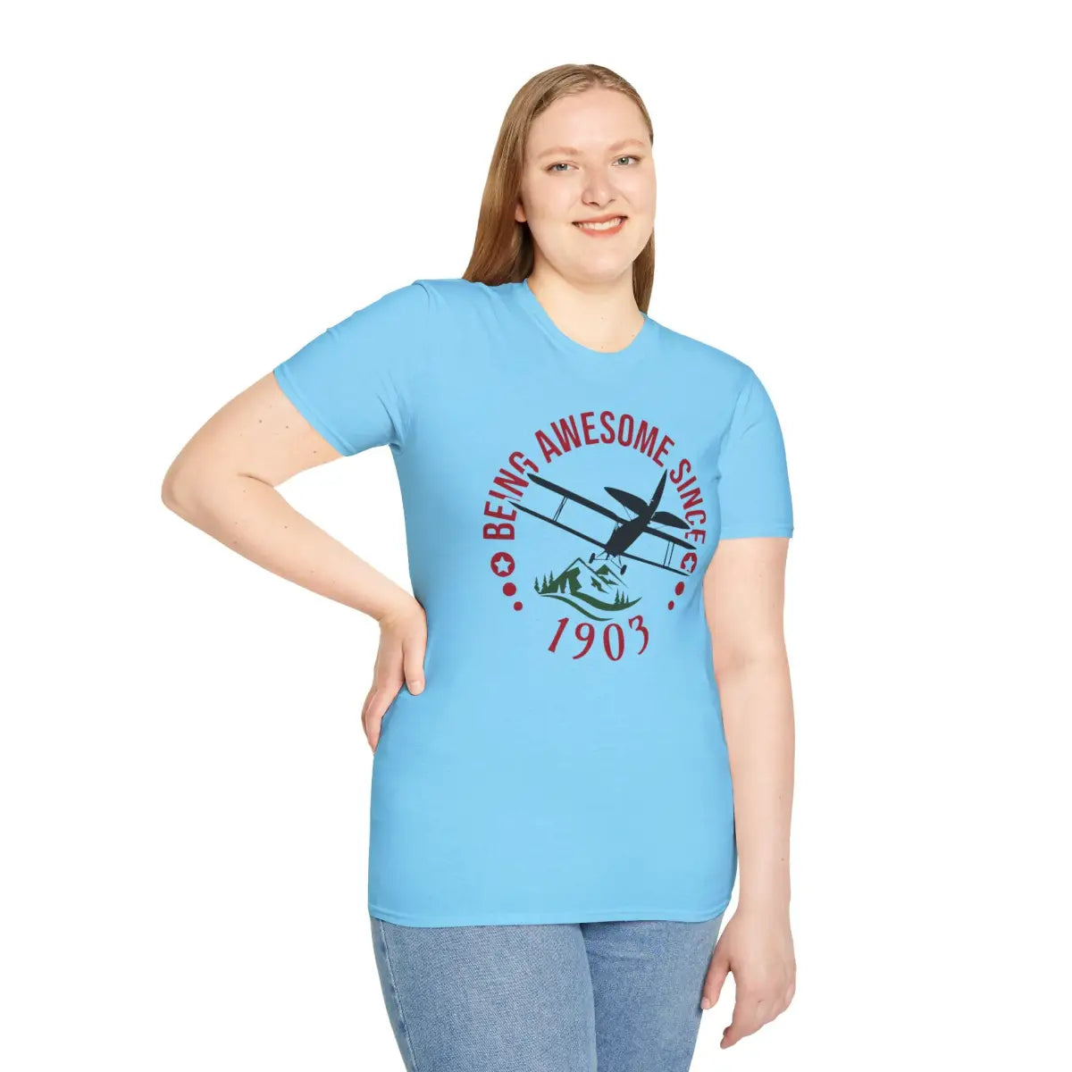 Being Awesome Since 1903 - T-Shirt - Pilot gifts - WWII warbird t-shirt