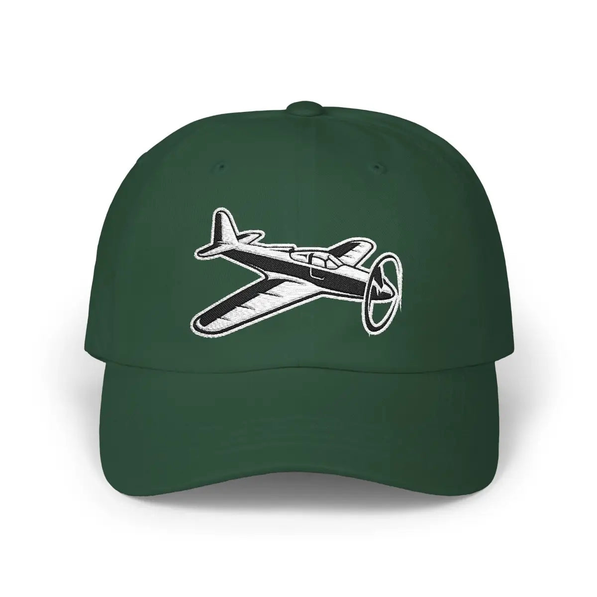 Bell P-39 Airacobra BW - Hats - Pilot gifts - WWII warbird t-shirt