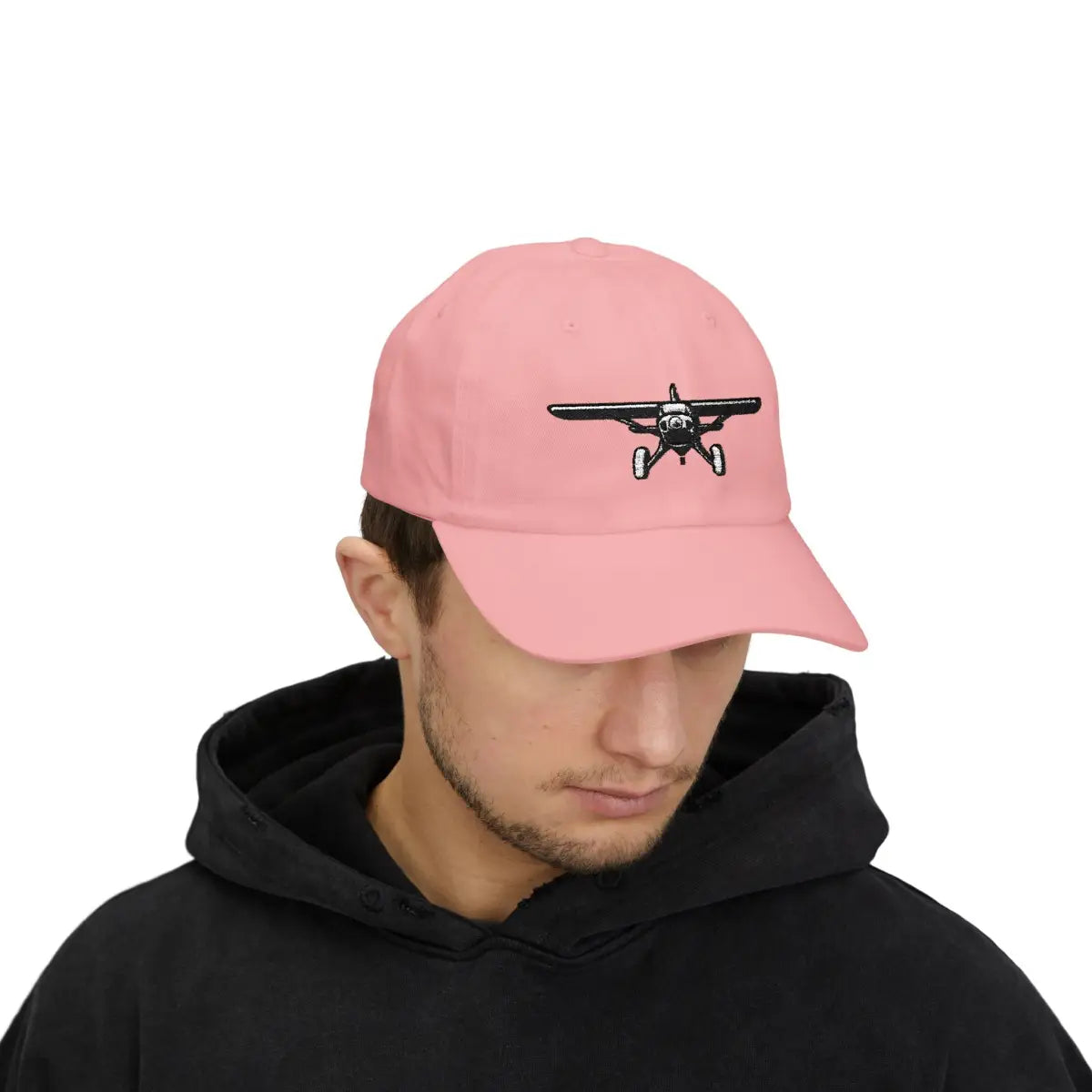 Big Tires Fun - STOL Bush Plane - BW - Hats - Pilot gifts - WWII warbird t-shirt