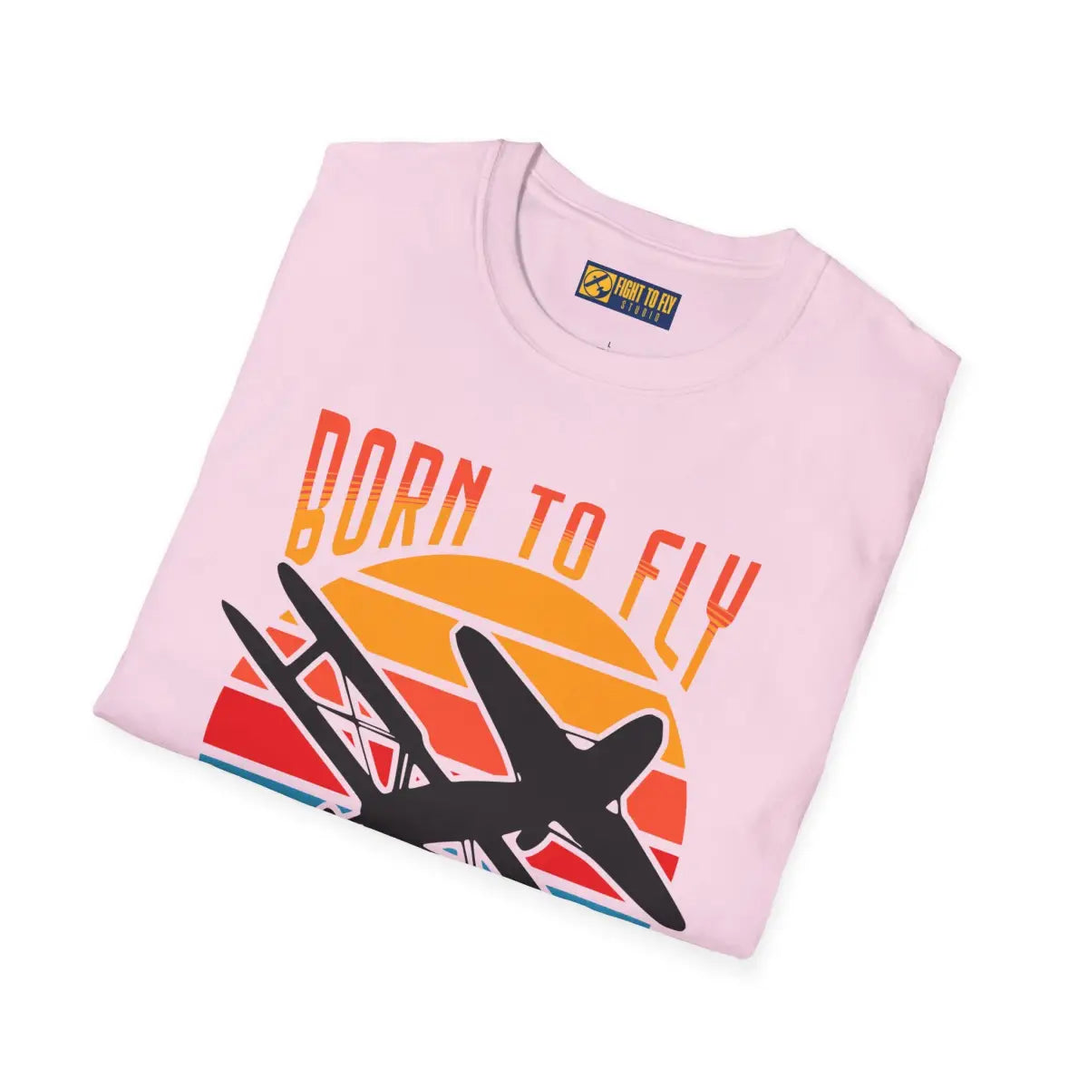 Born to Fly but Forced Work - T-Shirt - Pilot gifts - WWII warbird t-shirt