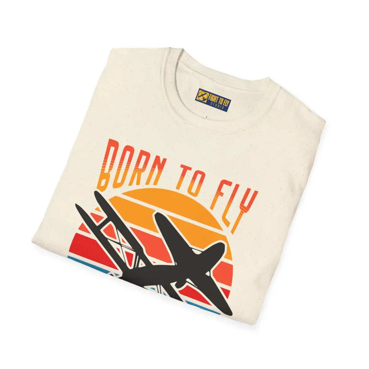 Born to Fly but Forced Work - T-Shirt - Pilot gifts - WWII warbird t-shirt