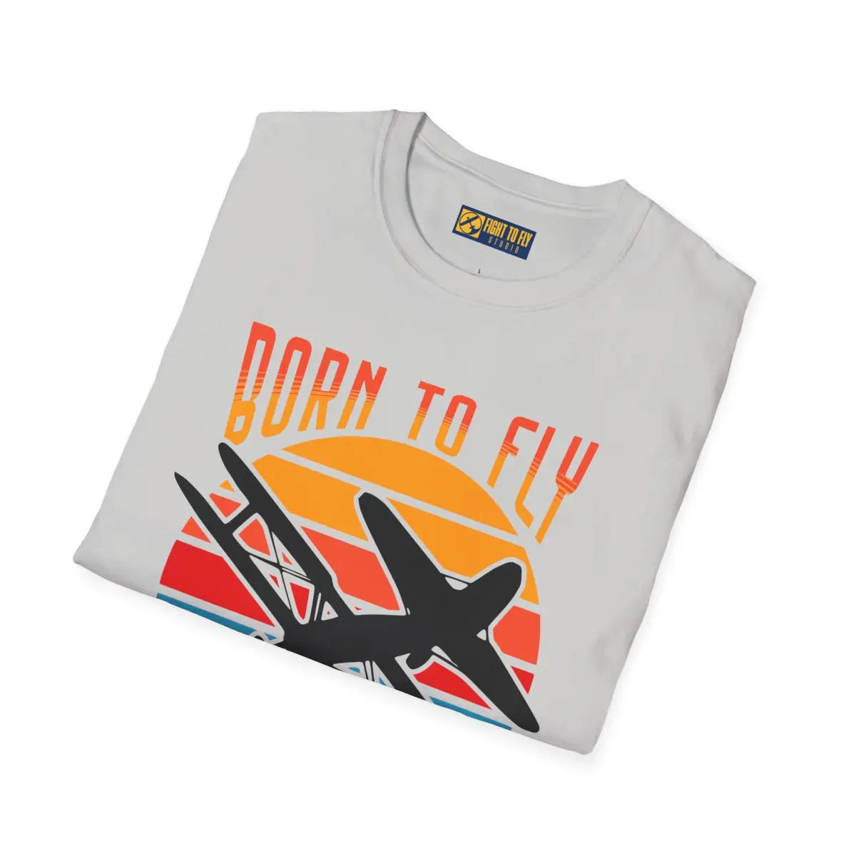 Born to Fly but Forced Work - T-Shirt - Pilot gifts - WWII warbird t-shirt