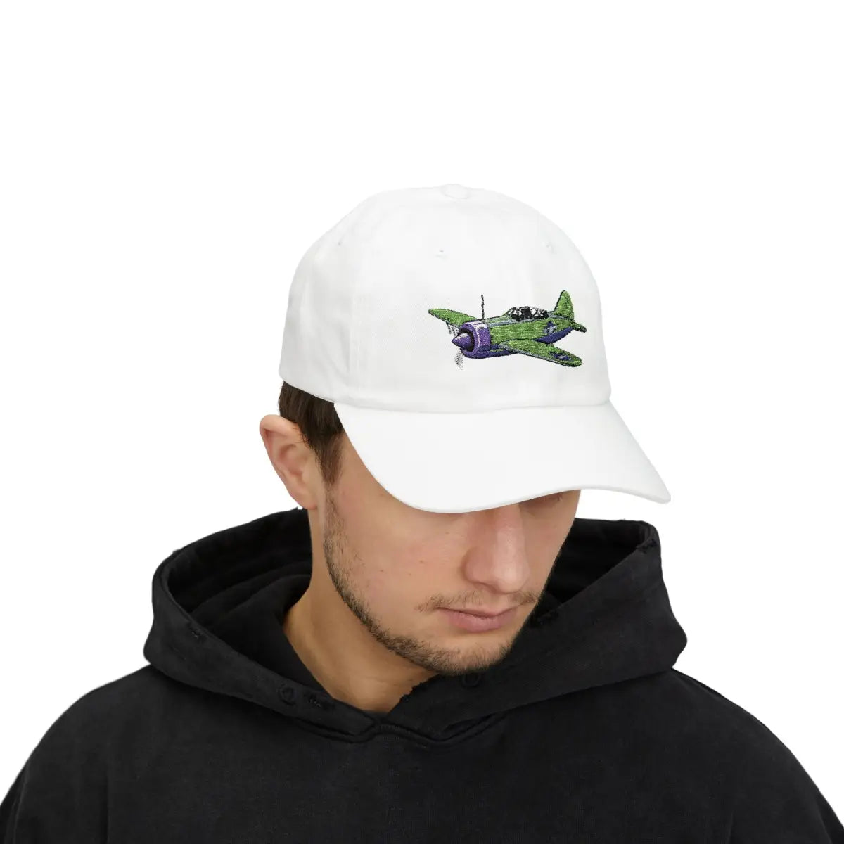 Brewster Buffalo - Color - Hats - Pilot gifts - WWII warbird t-shirt