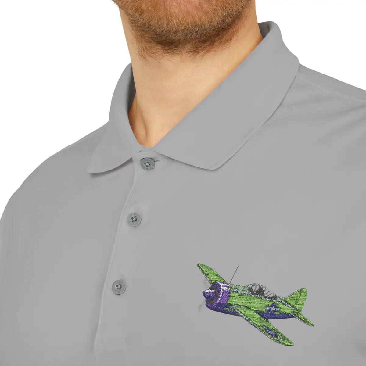 Brewster Buffalo Performance Polo - T-Shirt - Pilot gifts - WWII warbird t-shirt