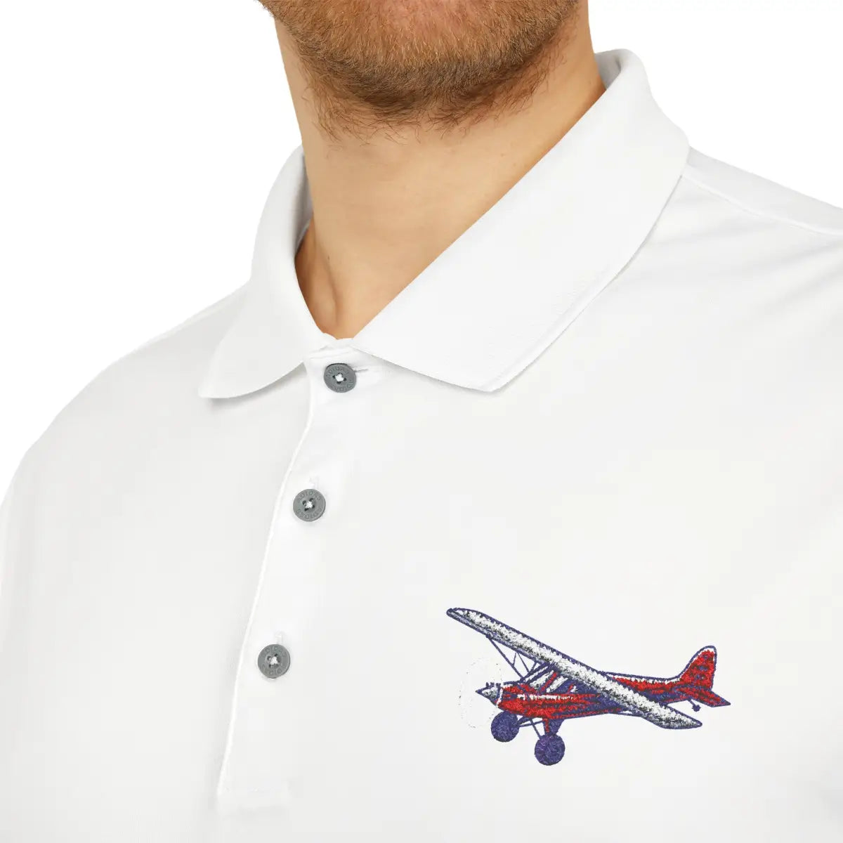 Bush Flying Performance Polo - T-Shirt - Pilot gifts - WWII warbird t-shirt