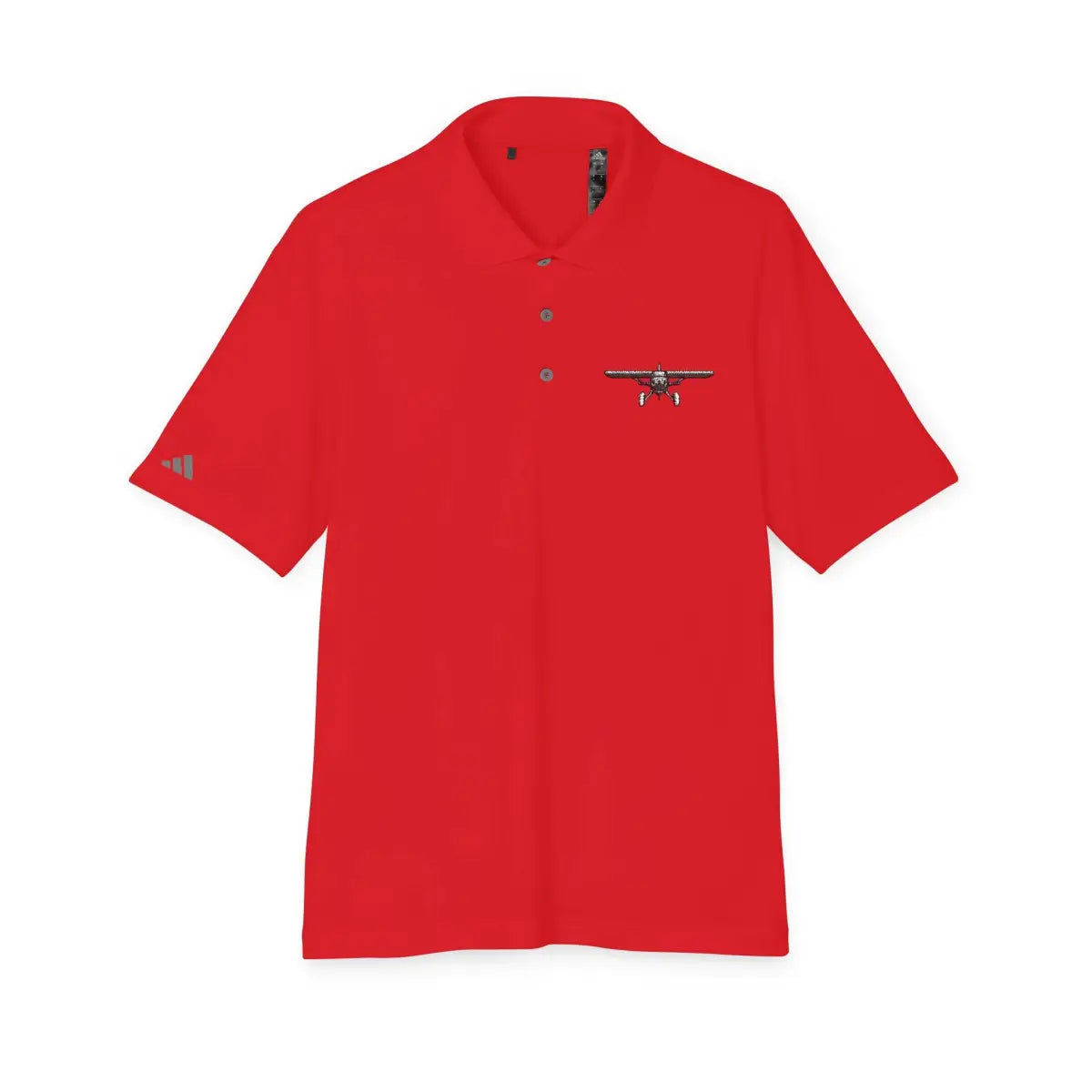 Bush Plane Big Tires - Performance Polo - T-Shirt - Pilot gifts - WWII warbird t-shirt