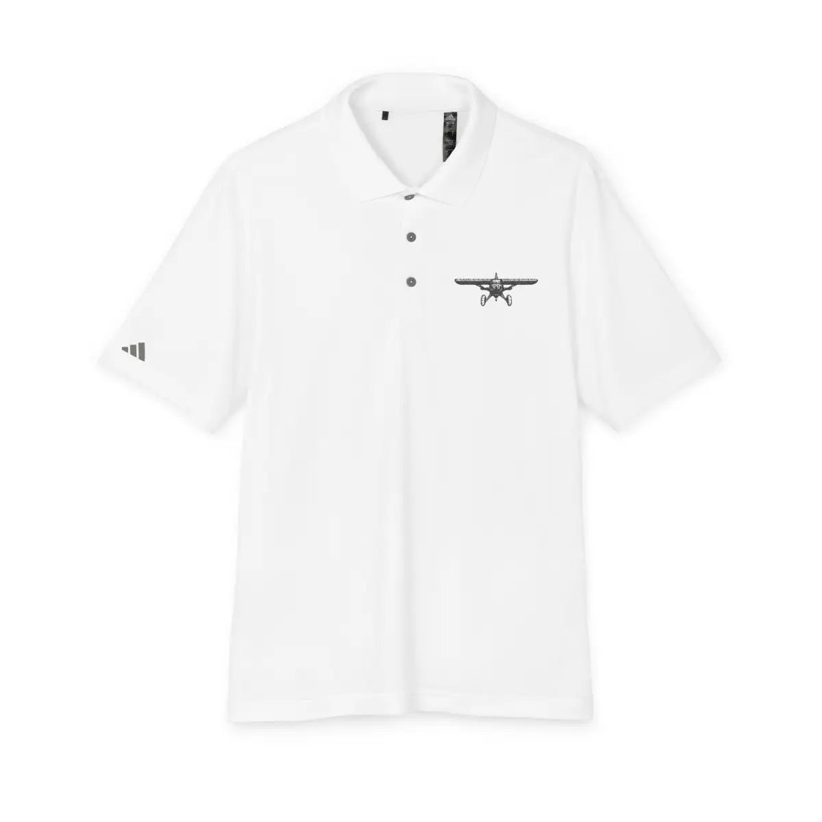 Bush Plane Big Tires - Performance Polo - T-Shirt - Pilot gifts - WWII warbird t-shirt
