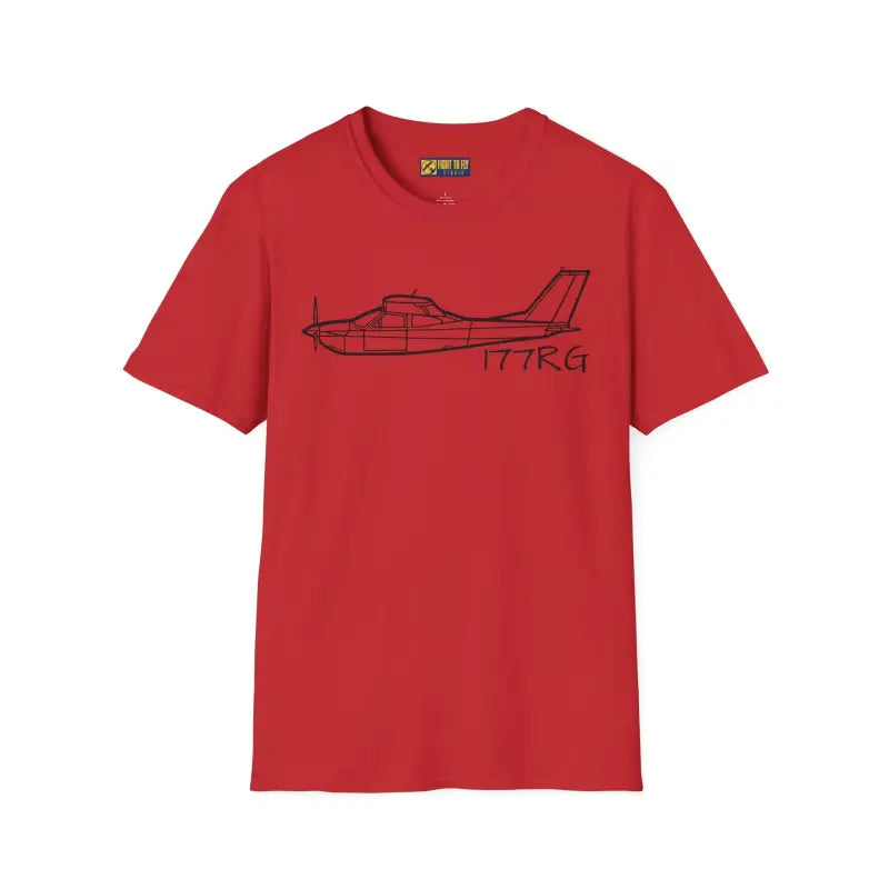 Cessna 177RG T-Shirt – Retractable-Gear High-Wing Speedster Tee - Pilot gifts - WWII warbird t-shirt