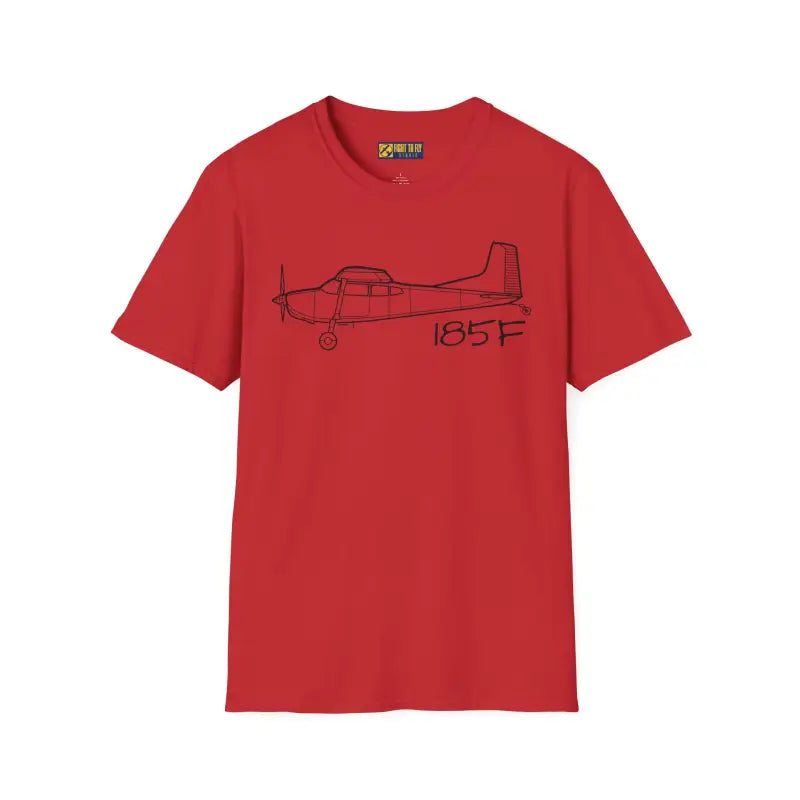 Cessna 185F T-Shirt – High-Power Taildragger Utility Aircraft Tee - Pilot gifts - WWII warbird t-shirt