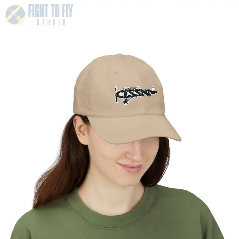 Cessna Classic Dad Cap - Stylish Aviation Hat for Pilots & Enthusiasts - Hats - Pilot gifts - WWII warbird t-shirt