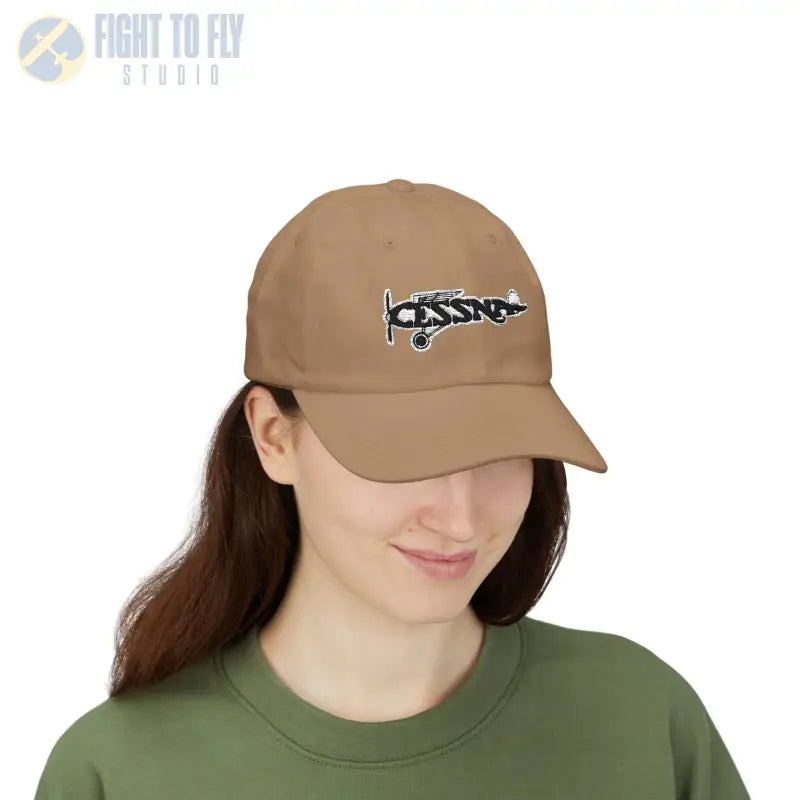 Cessna Classic Dad Cap - Stylish Aviation Hat for Pilots & Enthusiasts - Hats - Pilot gifts - WWII warbird t-shirt