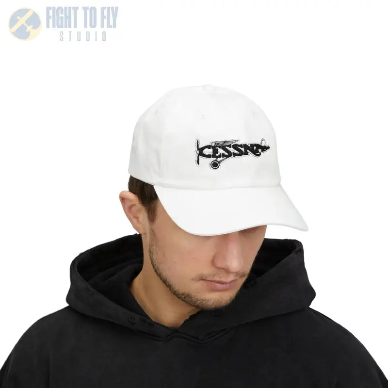 Cessna Classic Dad Cap - Stylish Aviation Hat for Pilots & Enthusiasts - Hats - Pilot gifts - WWII warbird t-shirt
