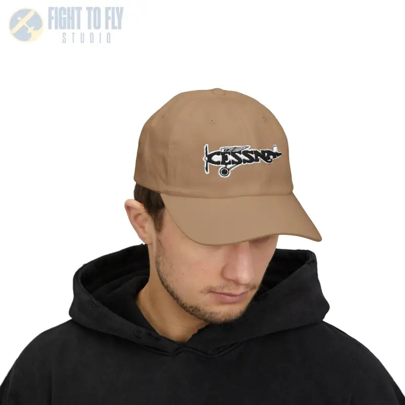 Cessna Classic Dad Cap - Stylish Aviation Hat for Pilots & Enthusiasts - Hats - Pilot gifts - WWII warbird t-shirt