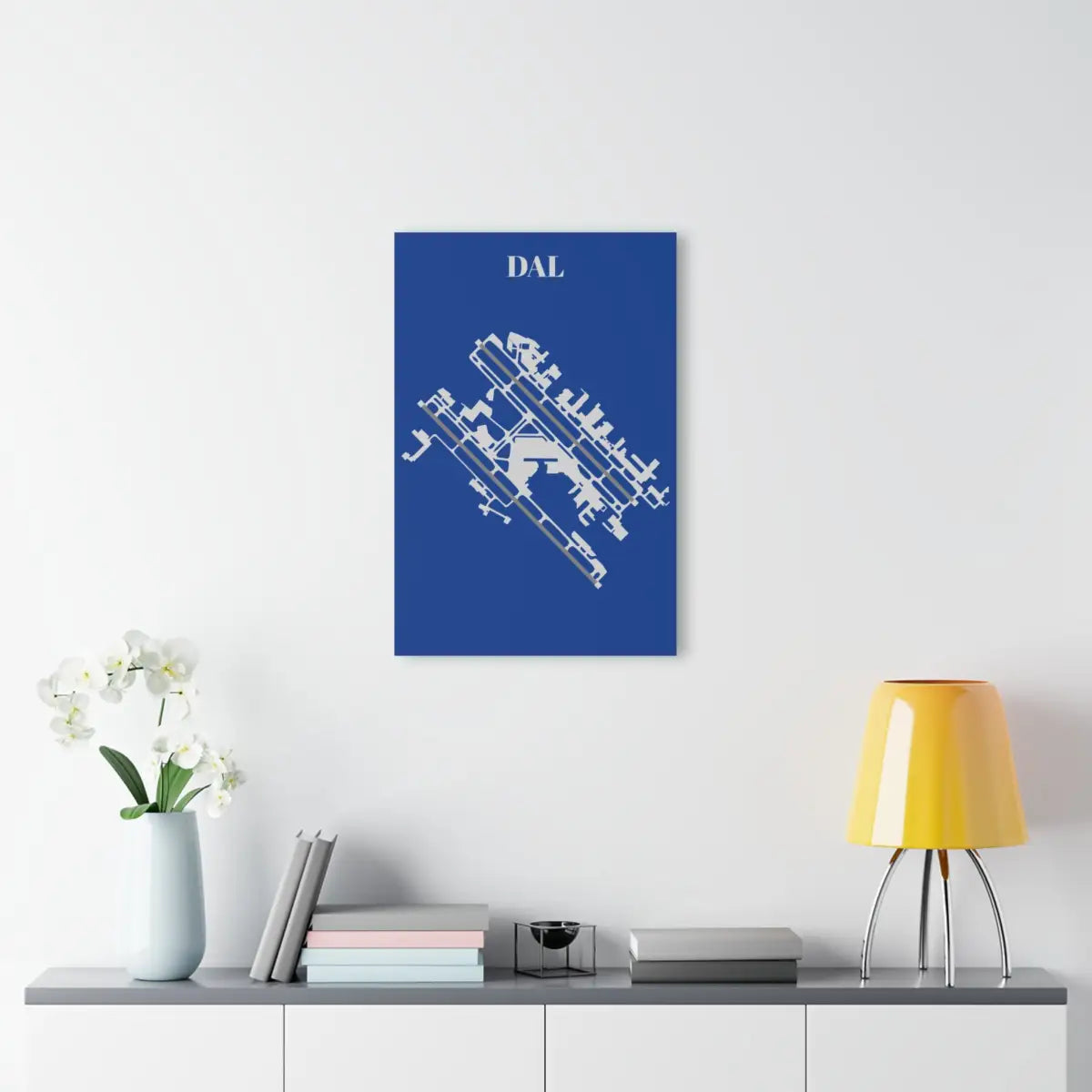 DAL - Dallas Love Field Acrylic Prints - Home Decor - Pilot gifts - WWII warbird t-shirt