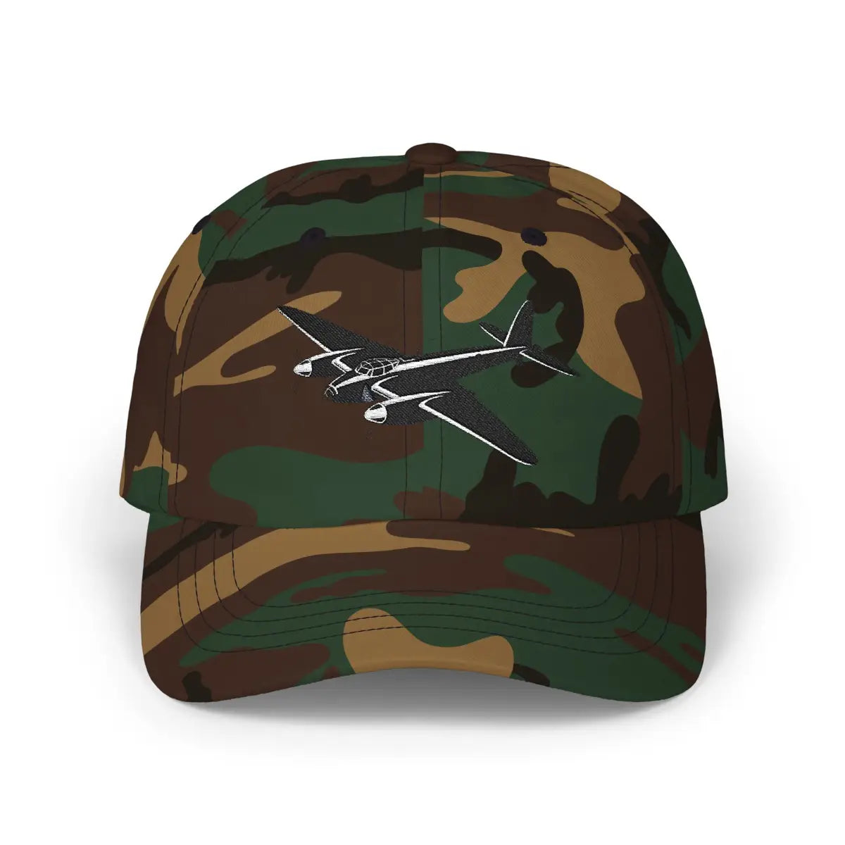 deHavilland Dh.98 Mosquito - Black - Hats - Pilot gifts - WWII warbird t-shirt