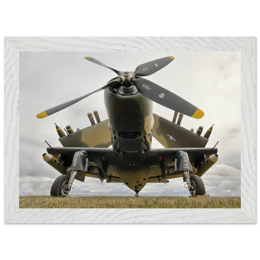Douglas Skyraider – Armed and Ready - Print Material - Gifts for pilots - Aviation apparel