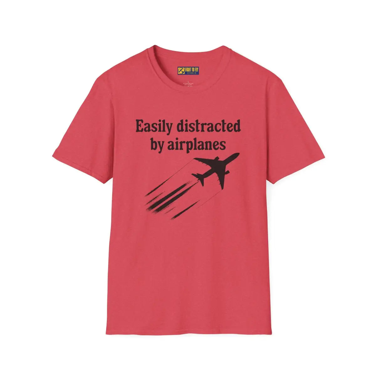 Easily Distracted by Airplanes - T-Shirt - Pilot gifts - WWII warbird t-shirt