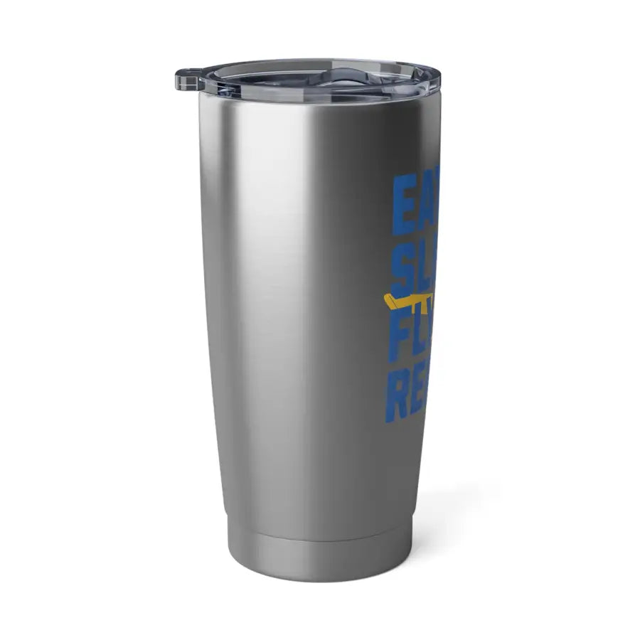 Eat Sleep Fly Repeat 20oz Tumbler - Mug - Pilot gifts - WWII warbird t-shirt