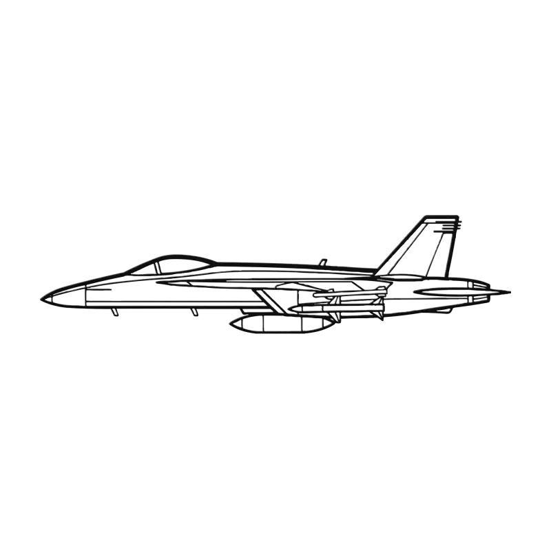 F/A-18E Die Cut Metal Wall Art - Sign - Pilot gifts - WWII warbird t-shirt