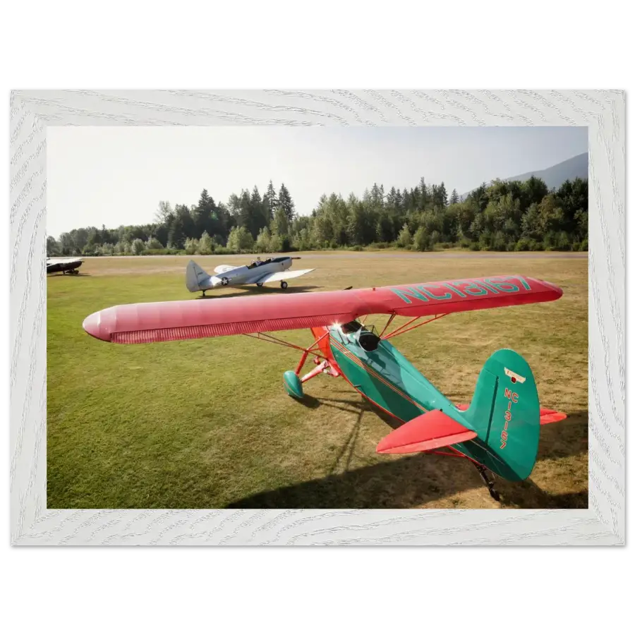 Fairchild 22-C7B - Light Simple and Free - Print Material - Pilot gifts - WWII warbird t-shirt