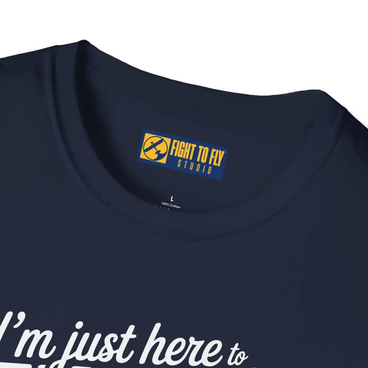 Fly the Plane Look Cool - T-Shirt - Pilot gifts - WWII warbird t-shirt