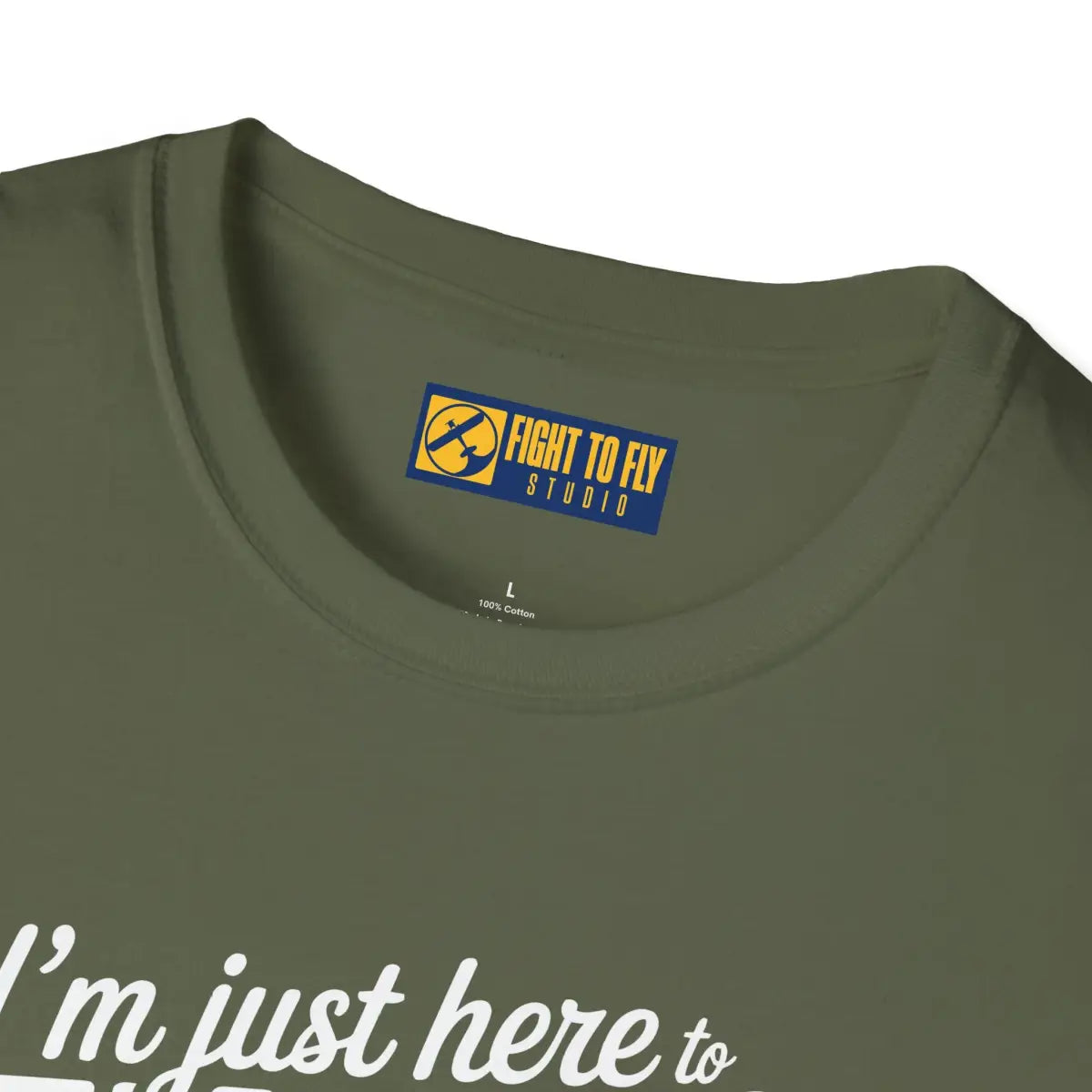 Fly the Plane Look Cool - T-Shirt - Pilot gifts - WWII warbird t-shirt