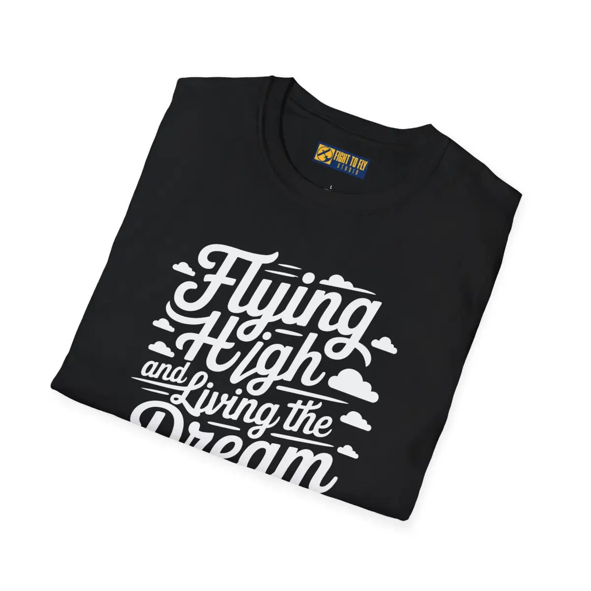 Flying High Living the Dream - T-Shirt - Pilot gifts - WWII warbird t-shirt