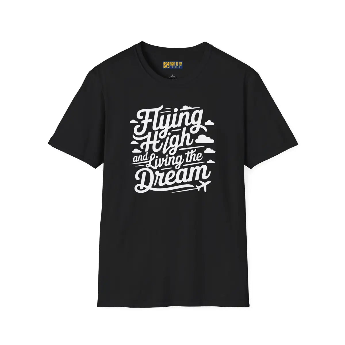 Flying High Living the Dream - T-Shirt - Pilot gifts - WWII warbird t-shirt