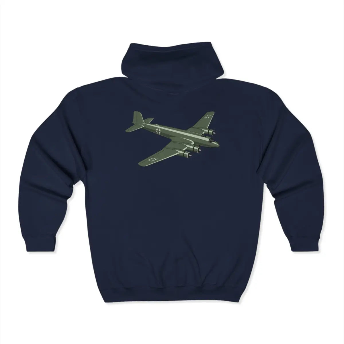 Focke-Wulf 200 Condor - Luftwaffe - Full Zip Hoodie - Pilot gifts - WWII warbird t-shirt