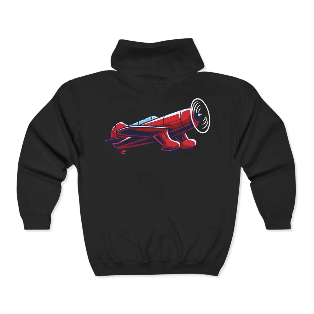 GeeBee Full Zip Hoodie - Pilot gifts - WWII warbird t-shirt