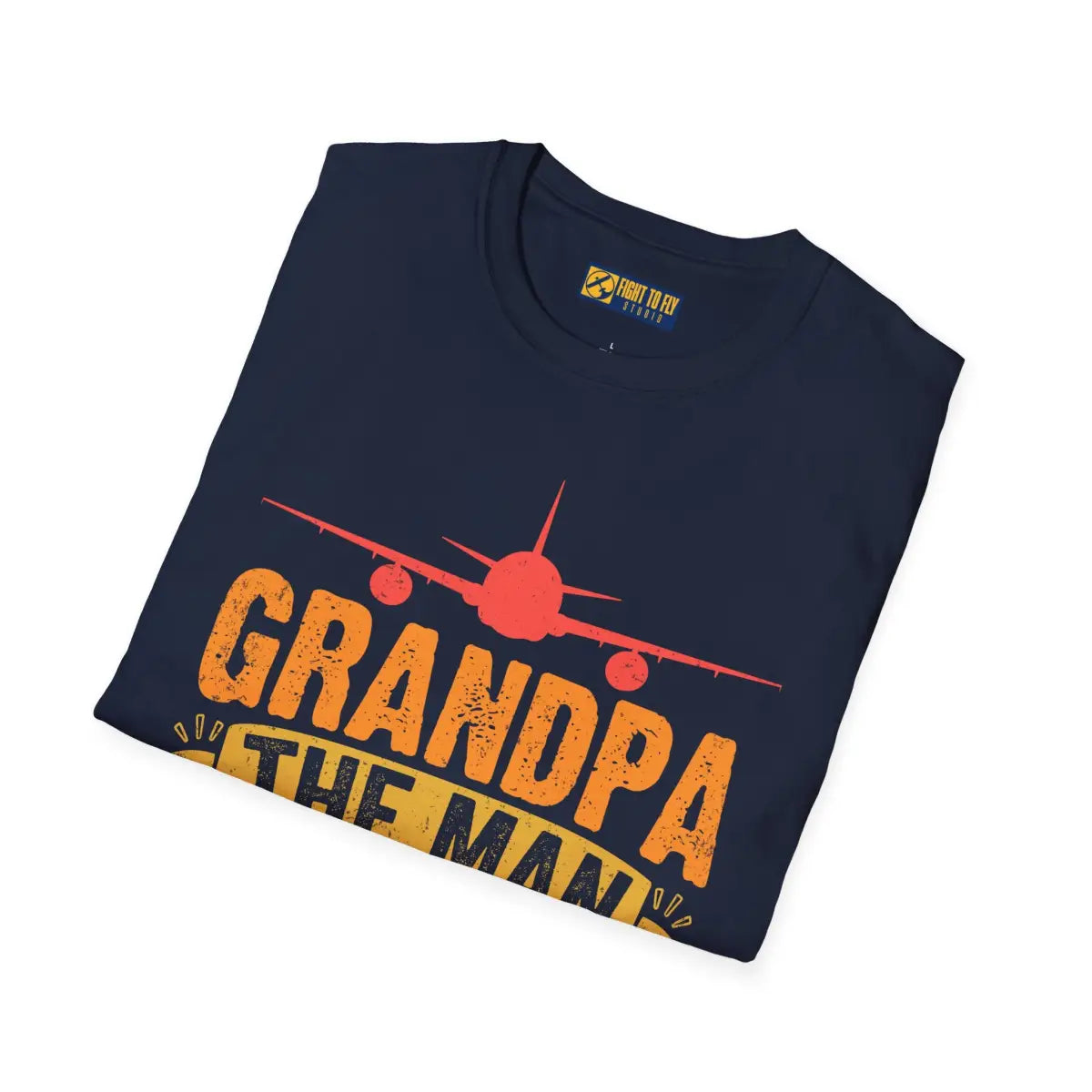 Grandpa the Pilot - T-Shirt - gifts - WWII warbird t-shirt
