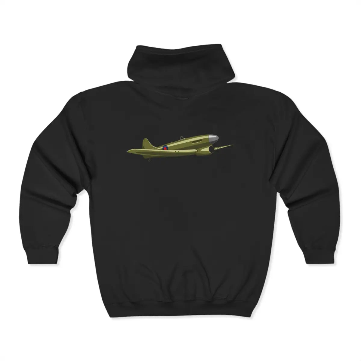 Hawker Typhoon II Full Zip Hoodie - Pilot gifts - WWII warbird t-shirt
