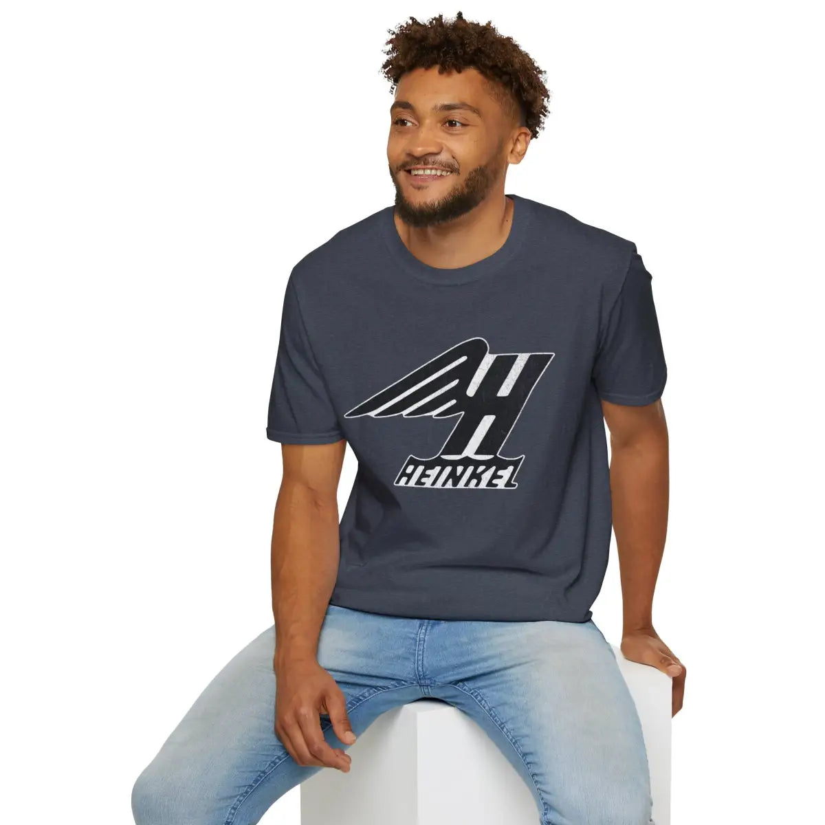Heinkel Vintage Logo Tee - T-Shirt - Pilot gifts - WWII warbird t-shirt