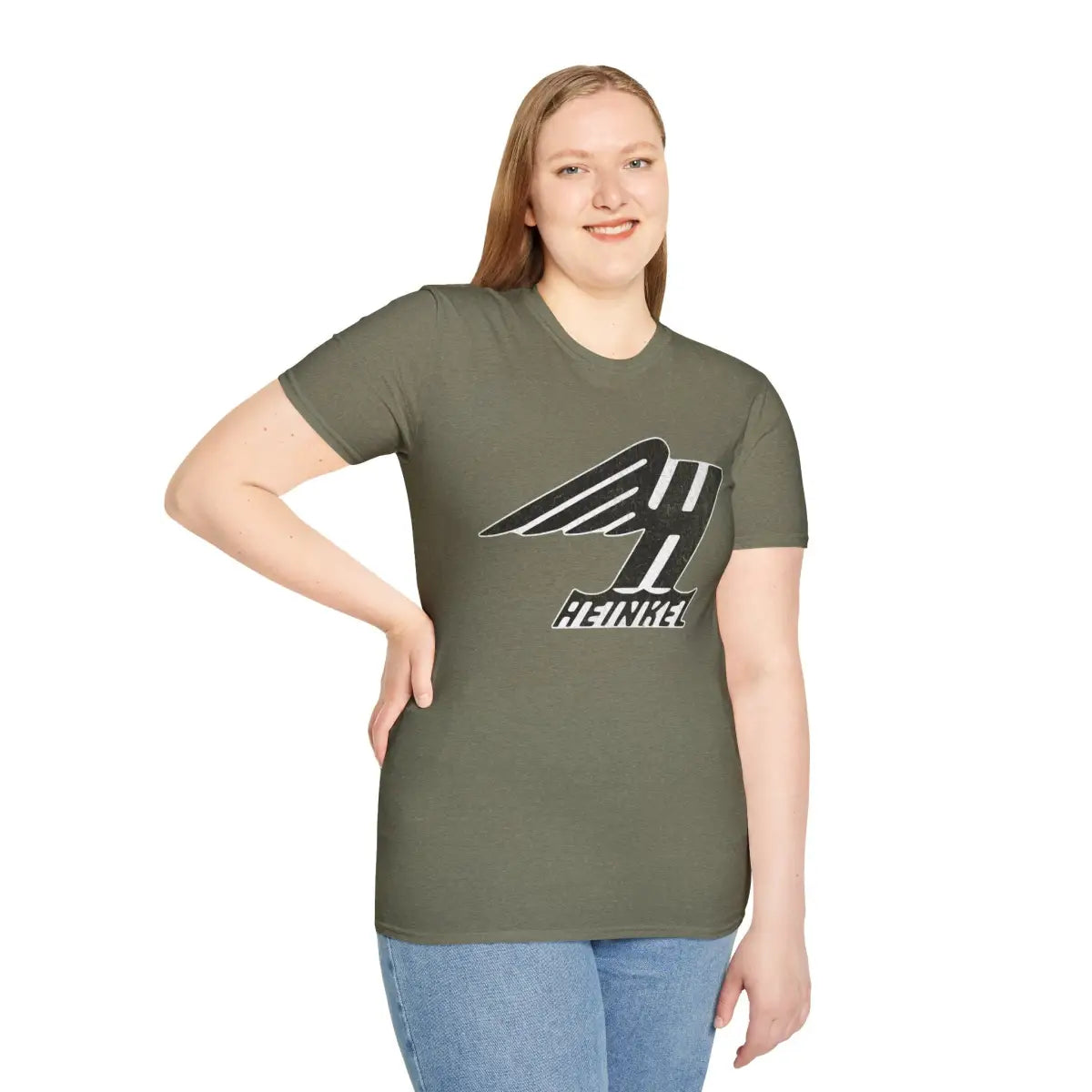 Heinkel Vintage Logo Tee - T-Shirt - Pilot gifts - WWII warbird t-shirt