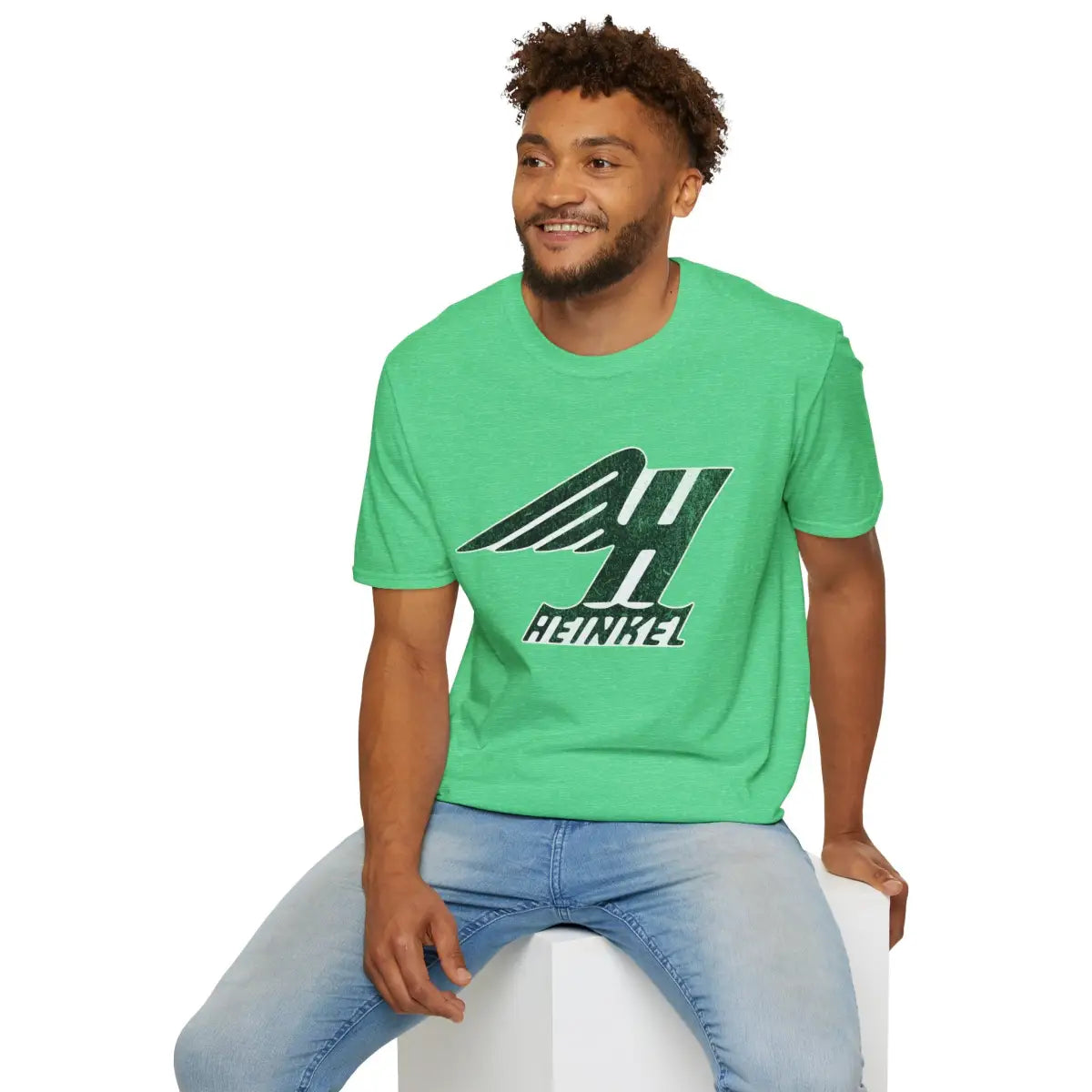 Heinkel Vintage Logo Tee - T-Shirt - Pilot gifts - WWII warbird t-shirt