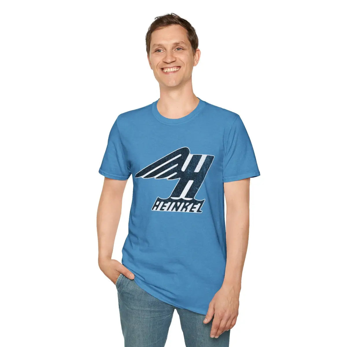 Heinkel Vintage Logo Tee - T-Shirt - Pilot gifts - WWII warbird t-shirt