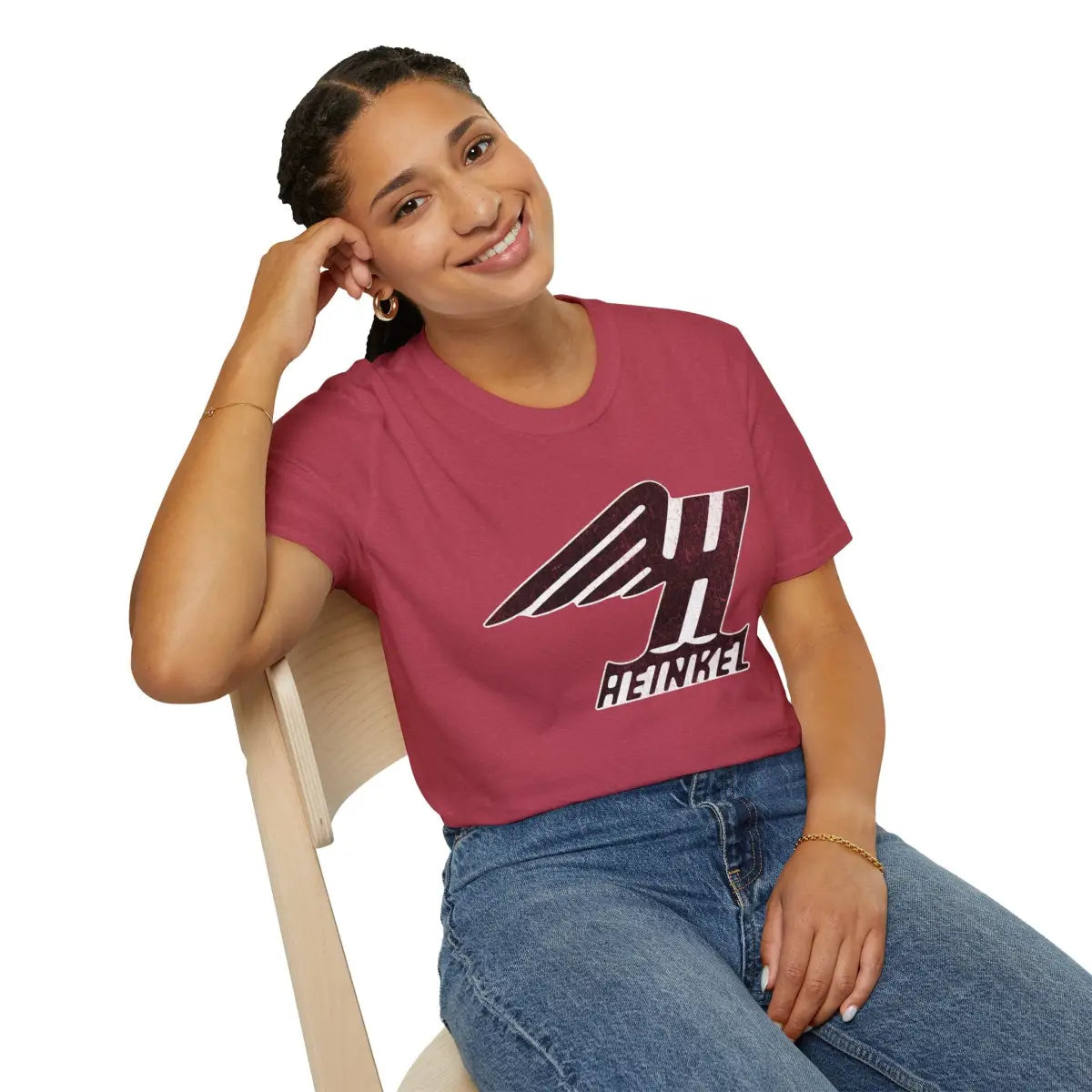 Heinkel Vintage Logo Tee - T-Shirt - Pilot gifts - WWII warbird t-shirt