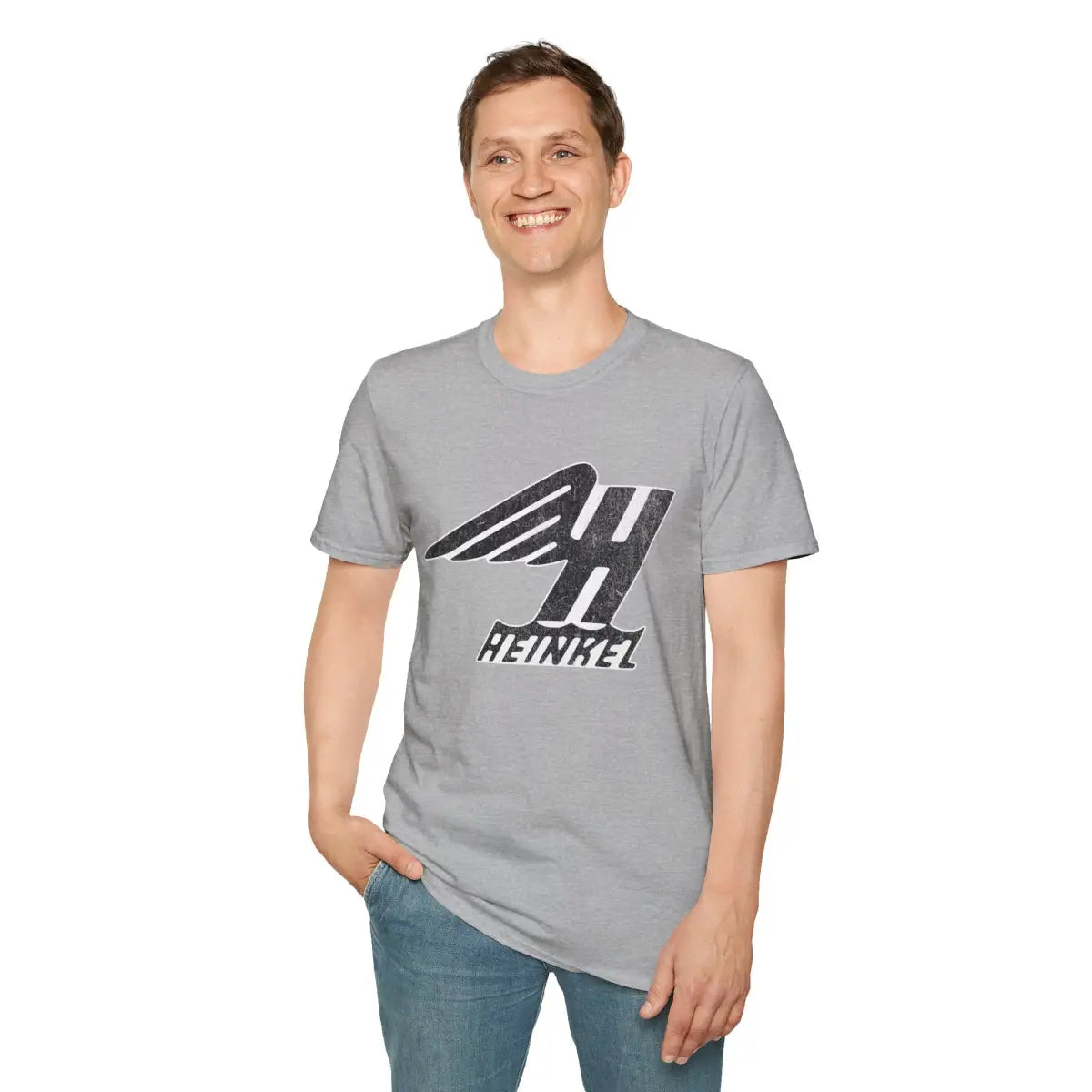 Heinkel Vintage Logo Tee - T-Shirt - Pilot gifts - WWII warbird t-shirt