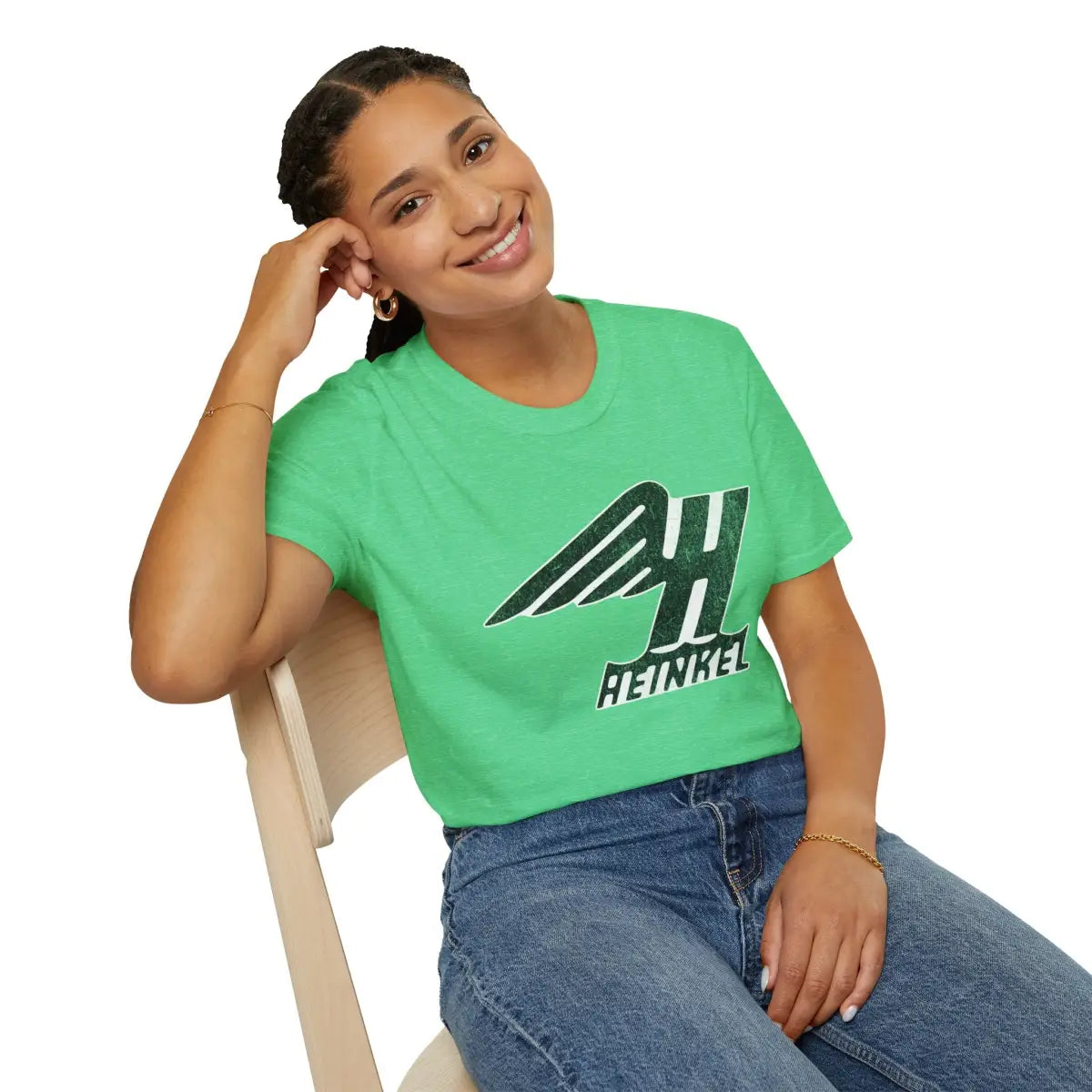 Heinkel Vintage Logo Tee - T-Shirt - Pilot gifts - WWII warbird t-shirt