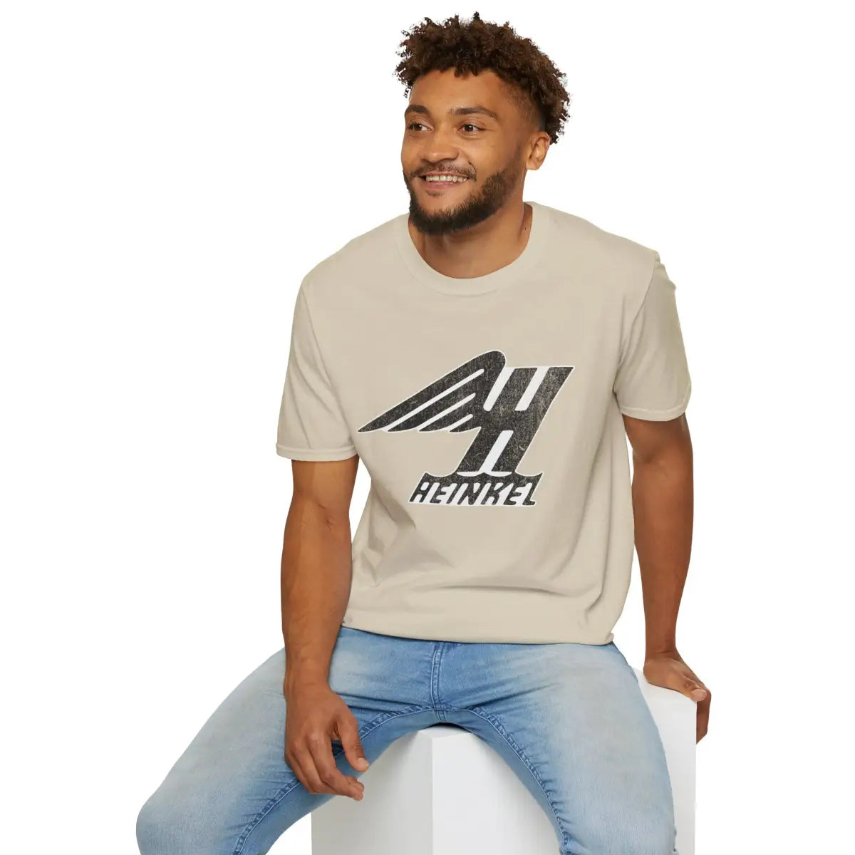 Heinkel Vintage Logo Tee - T-Shirt - Pilot gifts - WWII warbird t-shirt