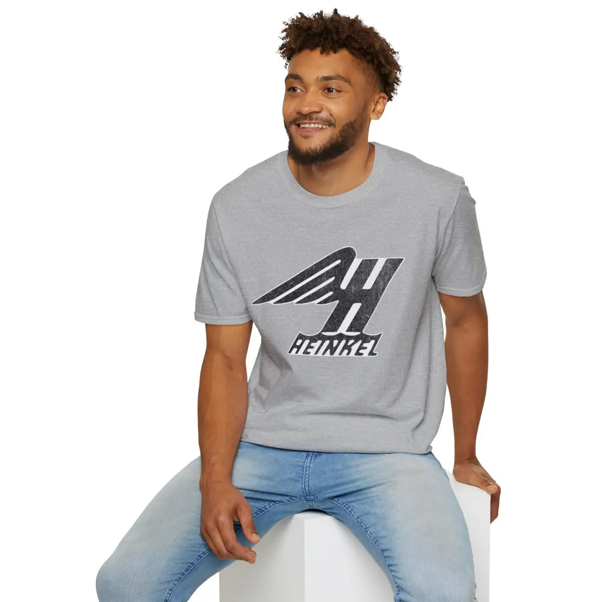 Heinkel Vintage Logo Tee - T-Shirt - Pilot gifts - WWII warbird t-shirt