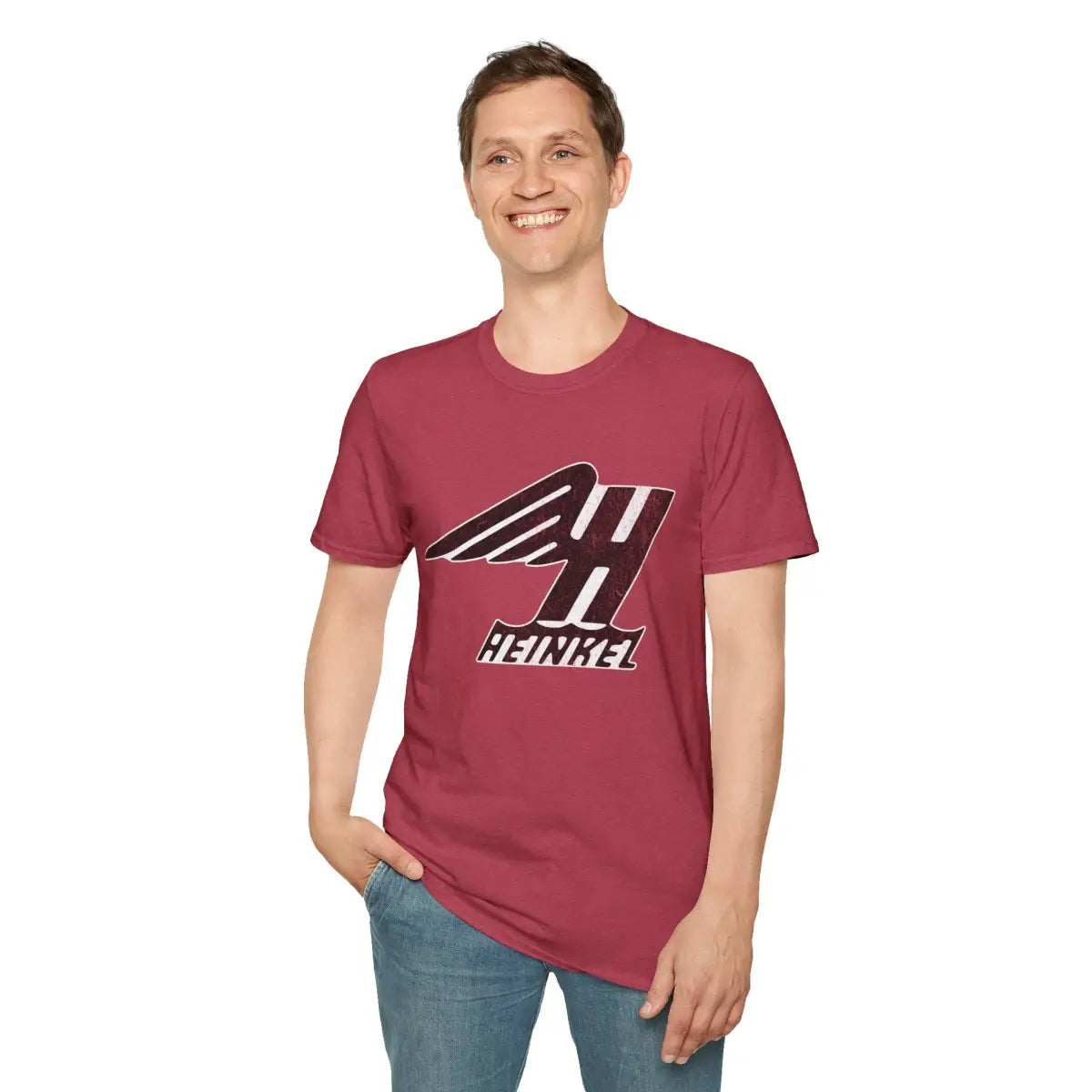 Heinkel Vintage Logo Tee - T-Shirt - Pilot gifts - WWII warbird t-shirt