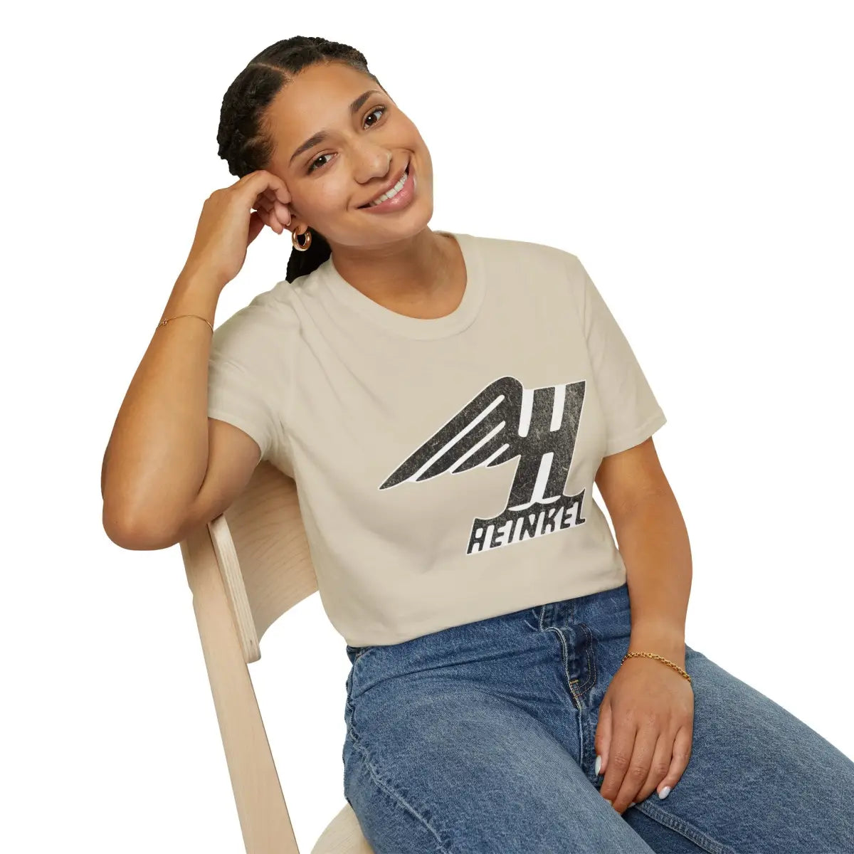 Heinkel Vintage Logo Tee - T-Shirt - Pilot gifts - WWII warbird t-shirt