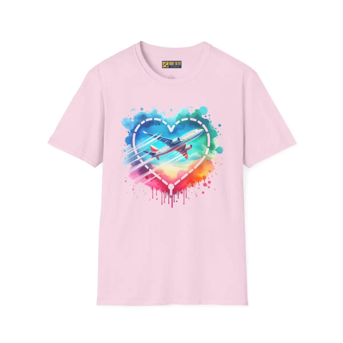 Jet-Set Heart - Tee - T-Shirt - Pilot gifts - WWII warbird t-shirt