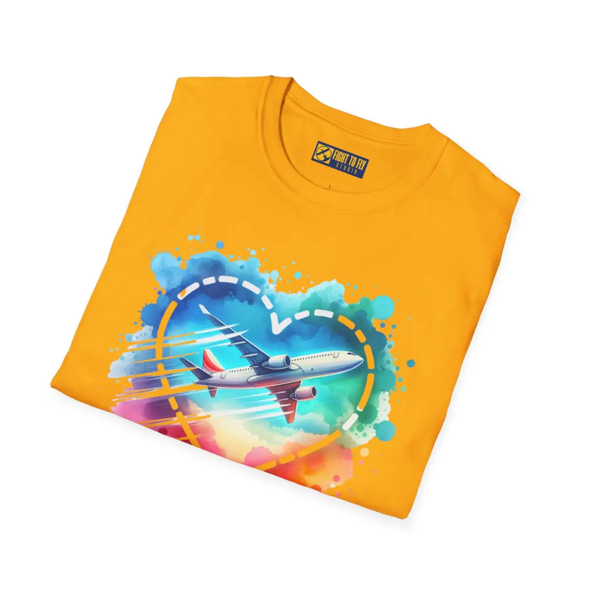 Jet-Set Heart - Tee - T-Shirt - Pilot gifts - WWII warbird t-shirt