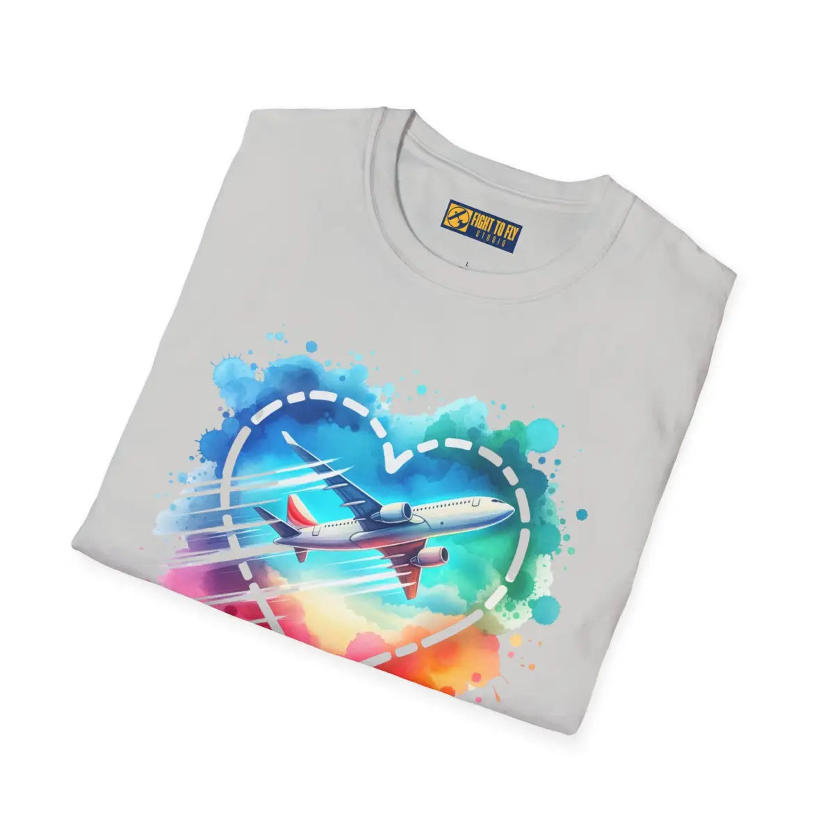 Jet-Set Heart - Tee - T-Shirt - Pilot gifts - WWII warbird t-shirt