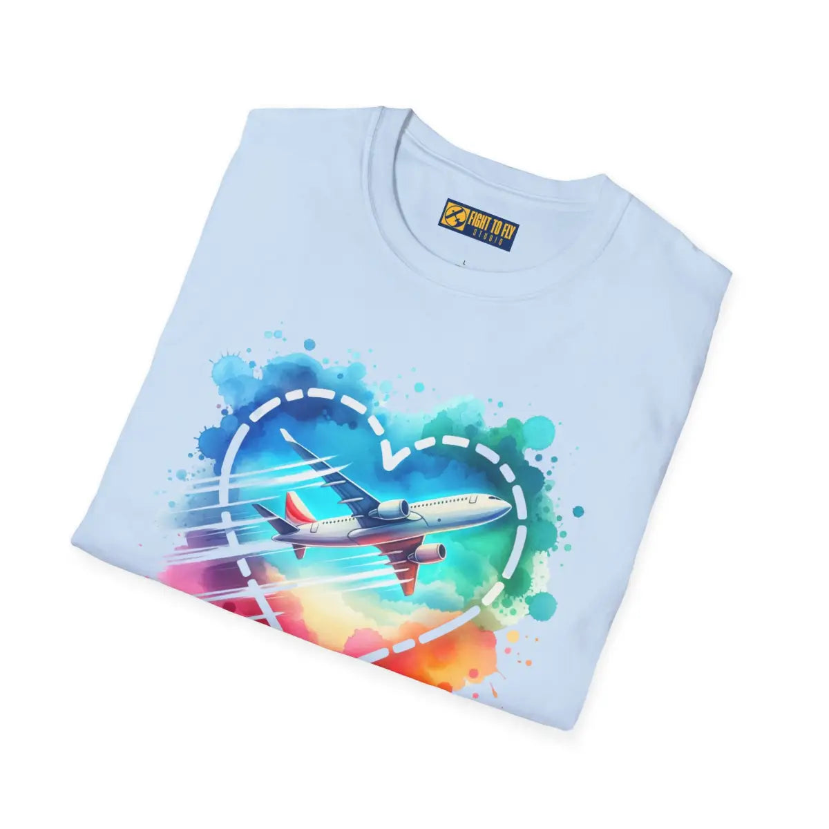 Jet-Set Heart - Tee - T-Shirt - Pilot gifts - WWII warbird t-shirt